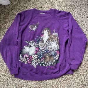 Vintage Rabbit Crewneck